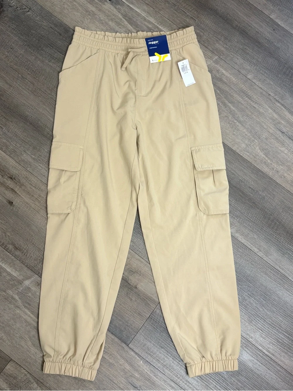 Old Navy Khaki Cargo Joggers for Kids